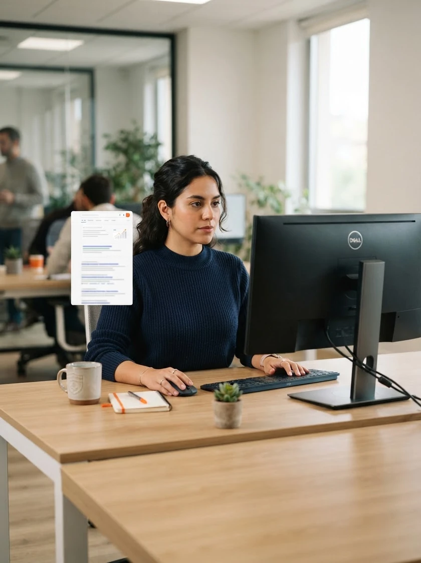 Glosario de marketing digital 7 AI Overview: aplicación en un entorno de trabajo digital