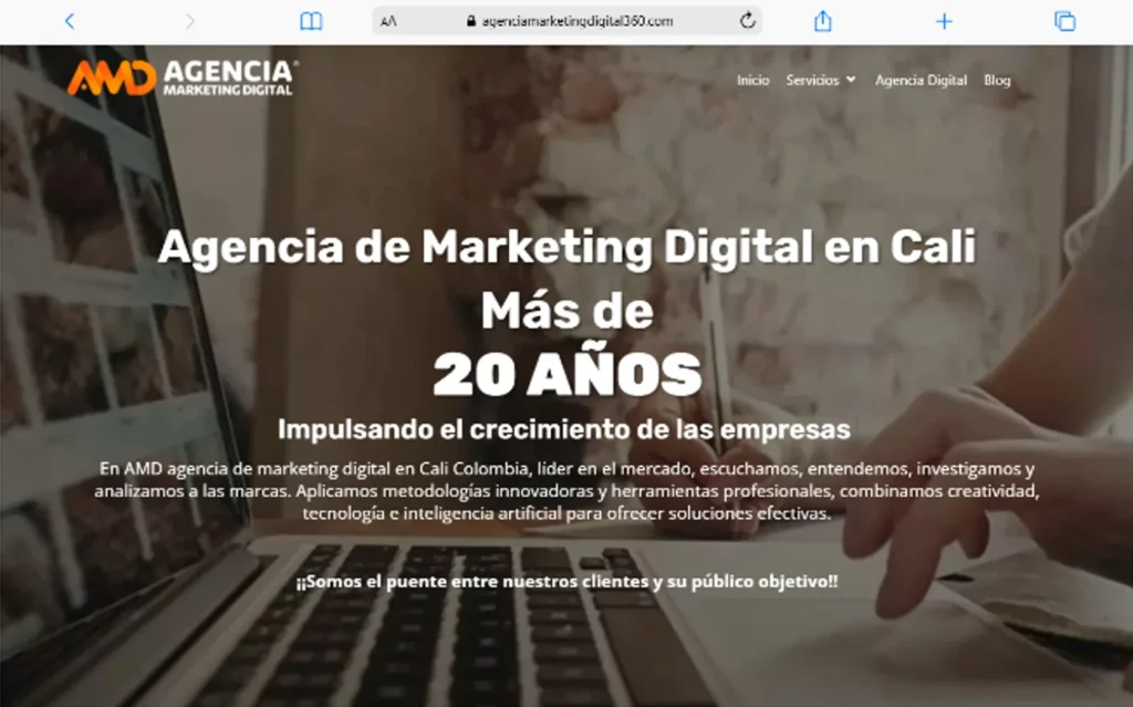 Mejores agencias de marketing digital en Cali 1 AMD Agencia de Marketing Digital