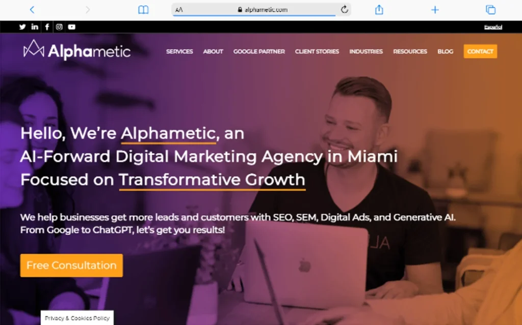 Las mejores agencias de marketing digital en Miami 5 Alphametic