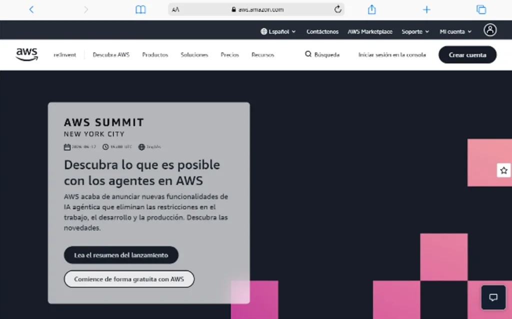 Las 8 Mejores Empresas de Inteligencia Artificial 4 Amazon Web Services (AWS)