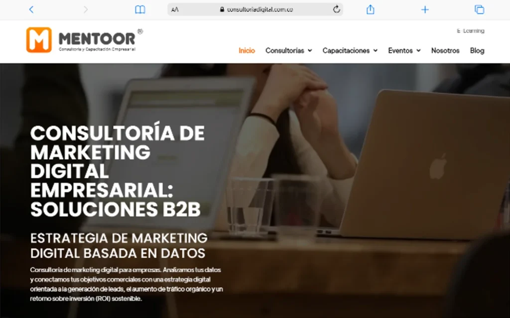 Las mejores empresas de consultoría de transformación digital en Colombia 1 Mentoor