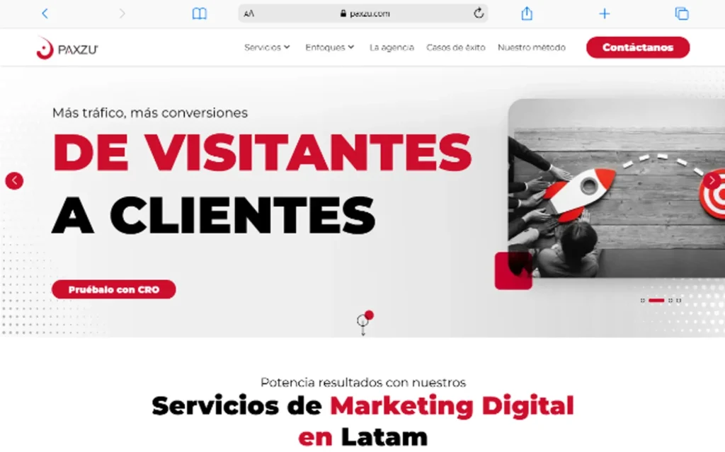 Mejores agencias de marketing digital en Cali 4 Paxzu