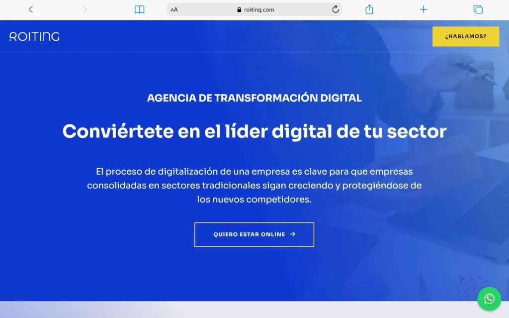 Las mejores empresas de consultoría de transformación digital en Colombia 3 Roiting