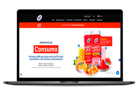 diseno web jgb digital amd agencia