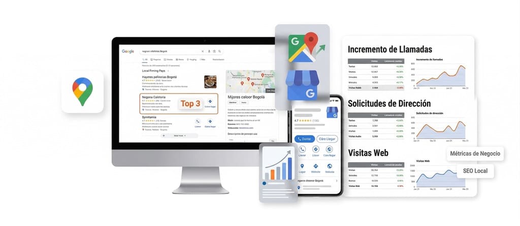 Agencia de SEO Local 5 seo local trafico google maps agencia